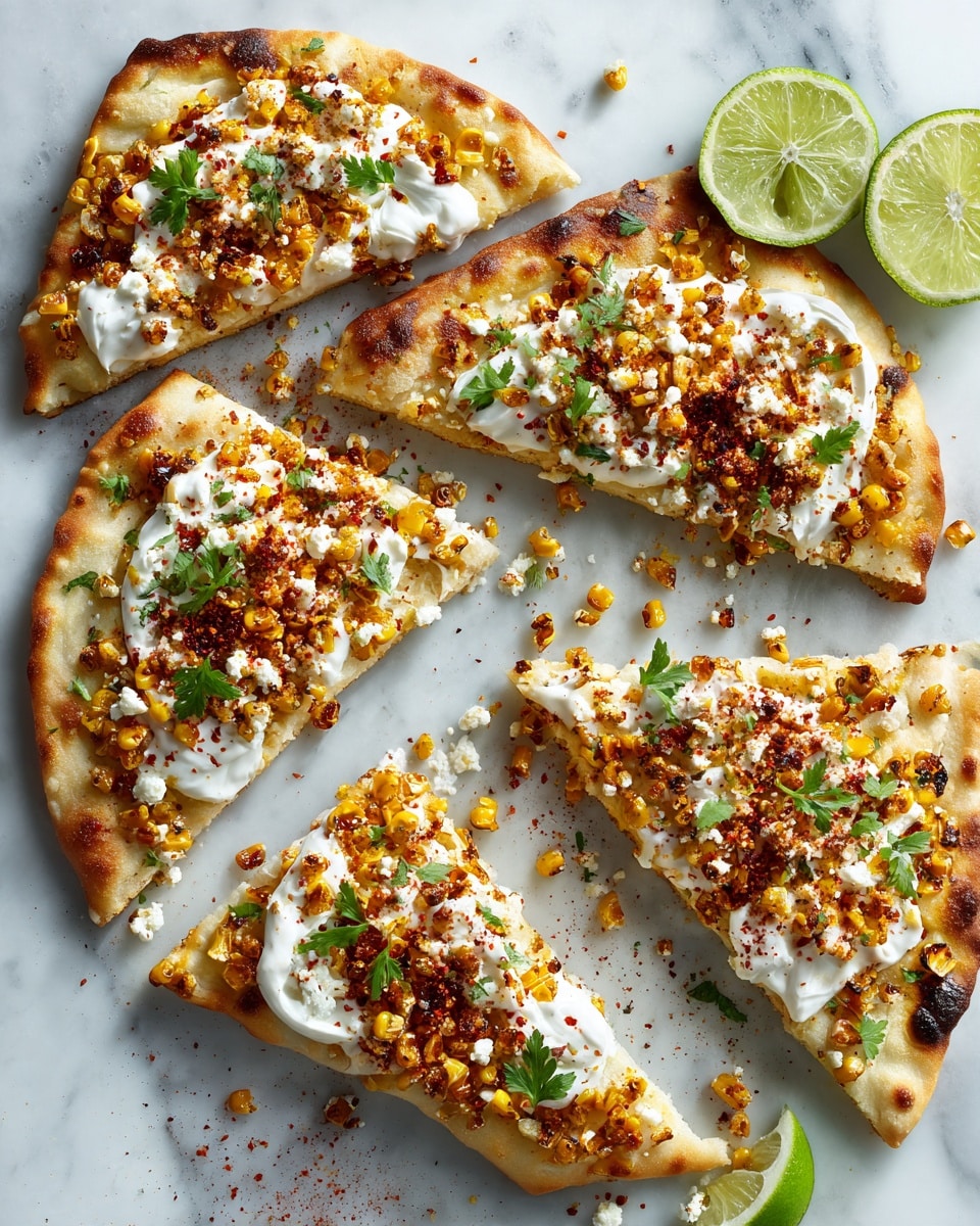 Mexican Street Corn Flatbread Recipe