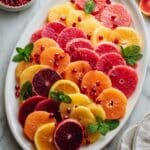 Citrus Salad with Honey-Lime Dressing and Fresh Mint Recipe