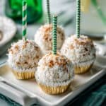 Coconut-Rum Cake Pops Recipe