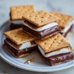 Mini S’mores: Bite-Sized Oven-Baked Treats with Marshmallows, Chocolate, and Graham Crackers Recipe