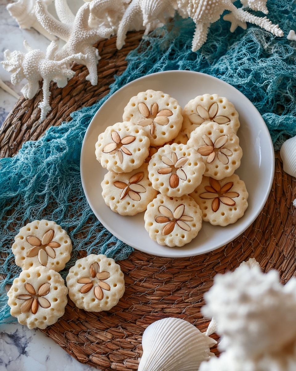 Sand Dollar Cookies: Delicate Almond Sugar Cookies for Beach-Themed Celebrations Recipe