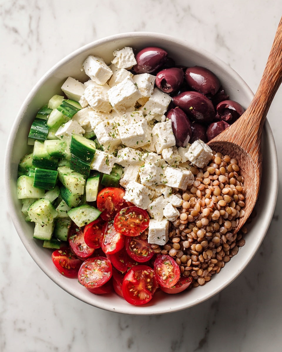 Mediterranean Lentil Salad Recipe