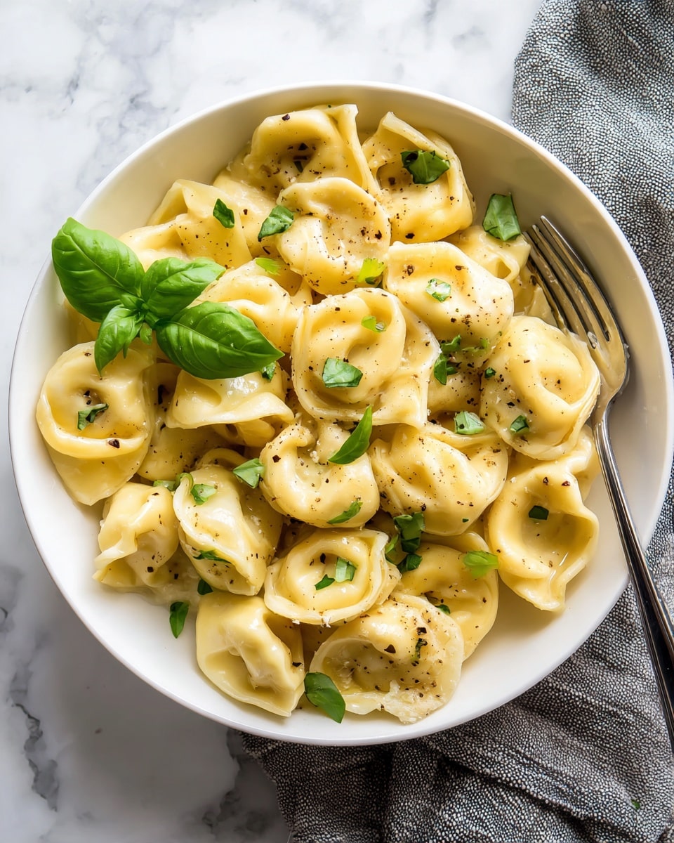 Lemony Olive Oil Tortellini Recipe
