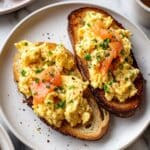 Smoked Salmon Scrambled Eggs Recipe