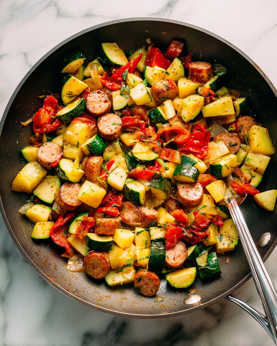 Kielbasa and Zucchini Recipe
