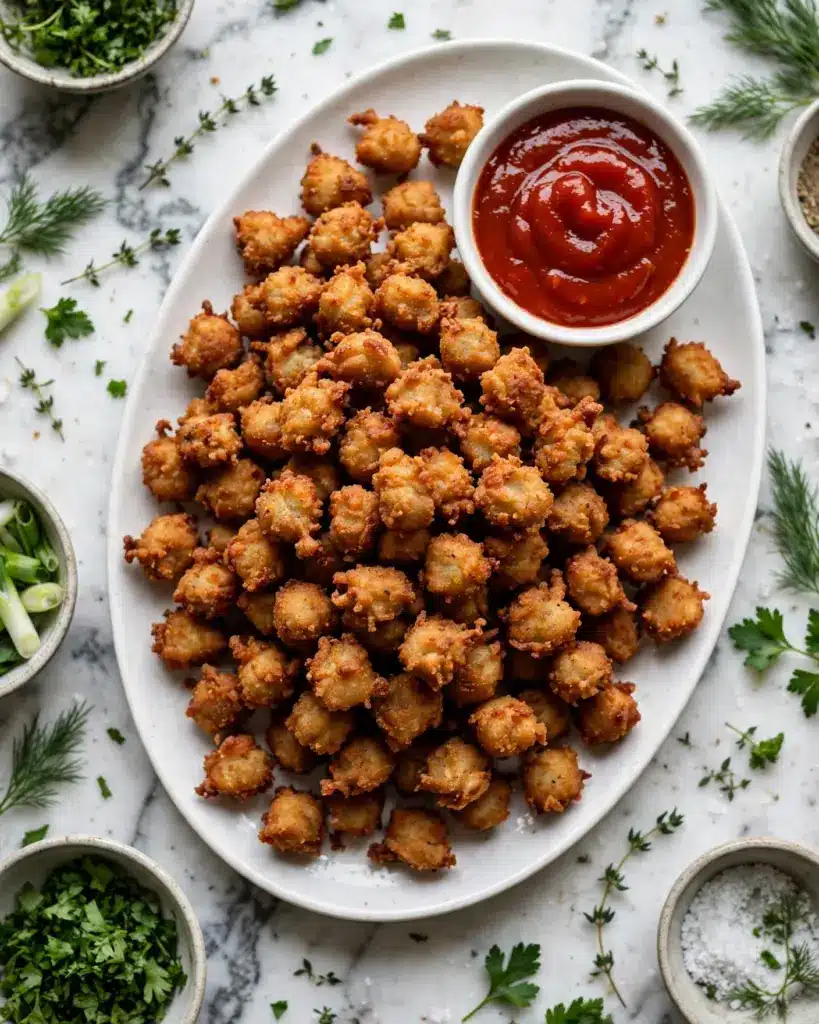 Crunchy Baked Chicken Nuggets Recipe