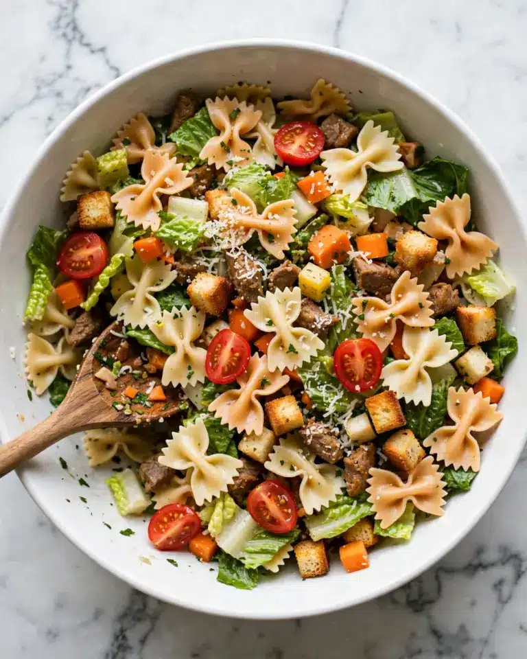 Caesar Pasta Salad Recipe