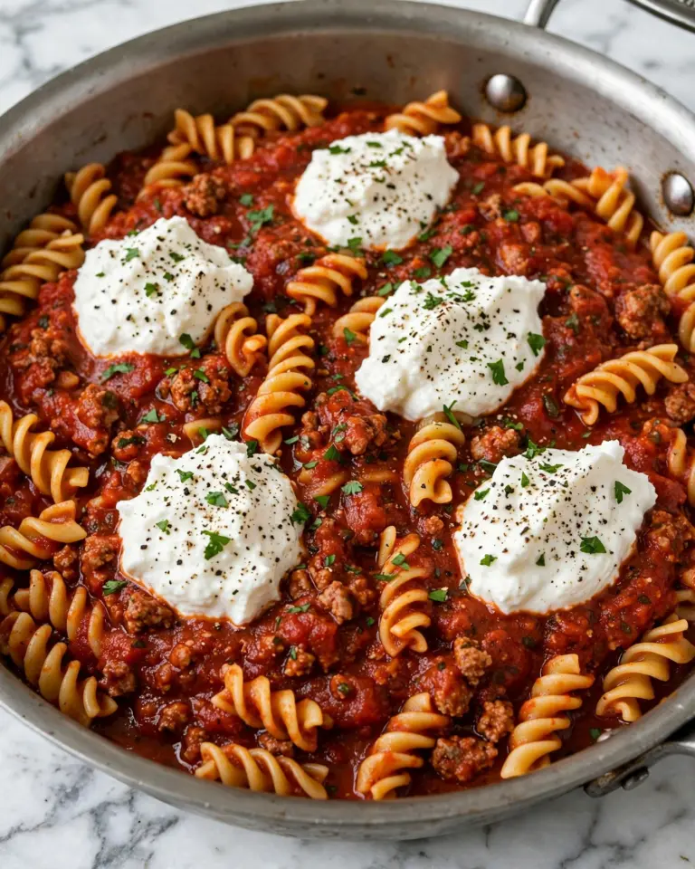 Easy One-Pan Lasagna Recipe